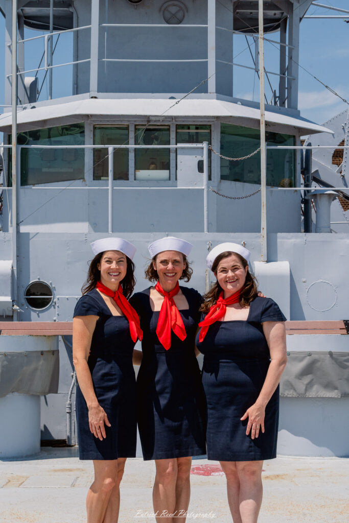 Andrews Sisters Tribute Performance – USS LST 393 Reenactment, June 7th, 2025